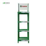 High-Quality Durable Lubricant Plastic Display Rack for Retail & Auto Stores | Bosen Plastics