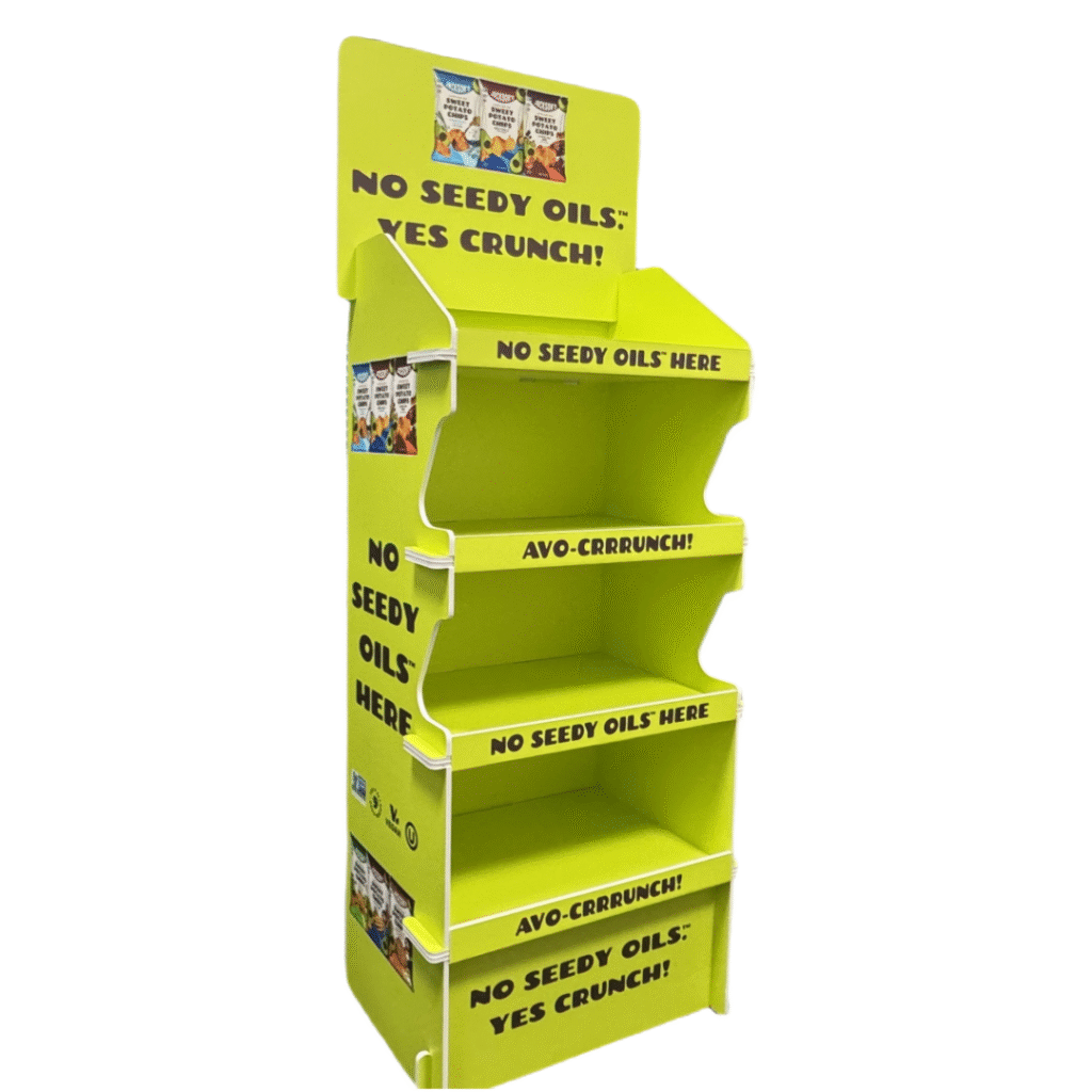 Custom Commercial Snack Display Stand – Durable Chip Holder for Supermarkets & Convenience Stores