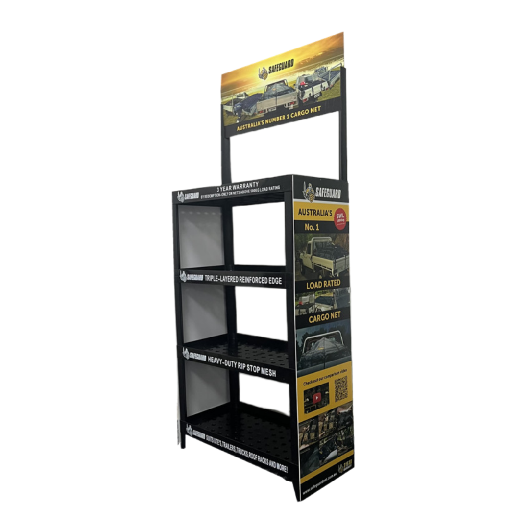Customer Case 5 - Automotive Products Display with Side Panels