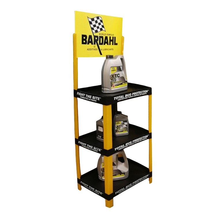 Custom Lubricant Oil Display Stand – OEM/ODM Solutions for Branded Oil Bottles (Free Design Support)