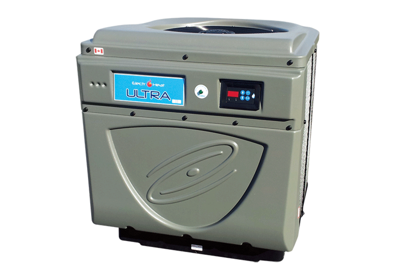 Heap pump plastic cover