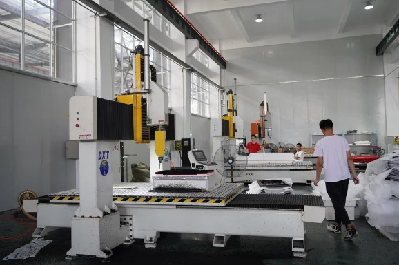 CNC trimming equipment for thermoforming factory