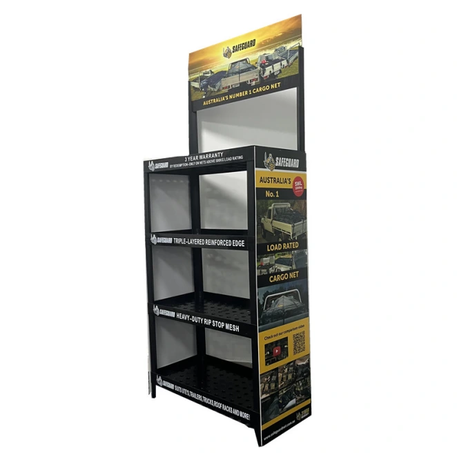 Customer Case 5 - Automotive Products Display with Side Panels