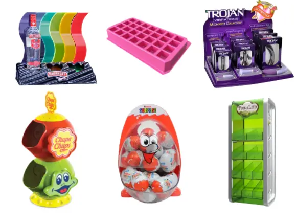 Custom made vacuum formed display solutions from thermoforming manufacturer