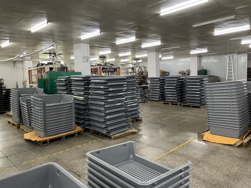 Mass production of vacuum formed electronics housings