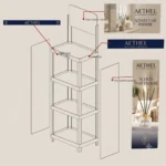 plastic display rack